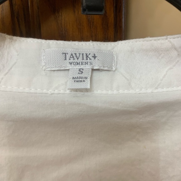 Tavik white Maxi Dress small - Picture 4 of 7